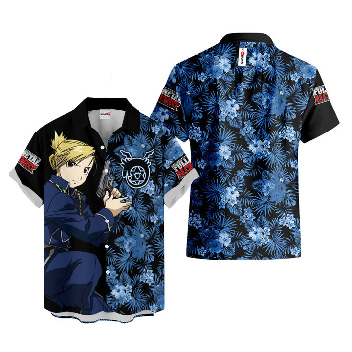 Edward Elric Hawaiian Shirts Custom Anime Clothes NTT1302-1-gear otaku