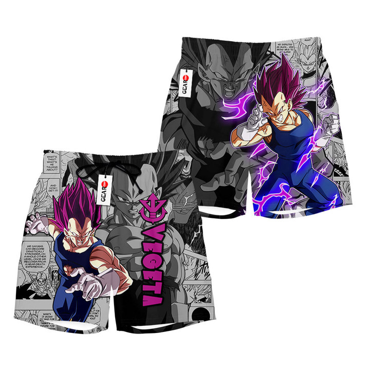 Goku Short Pants Custom Manga Anime Merch NTT1503-1-gear otaku