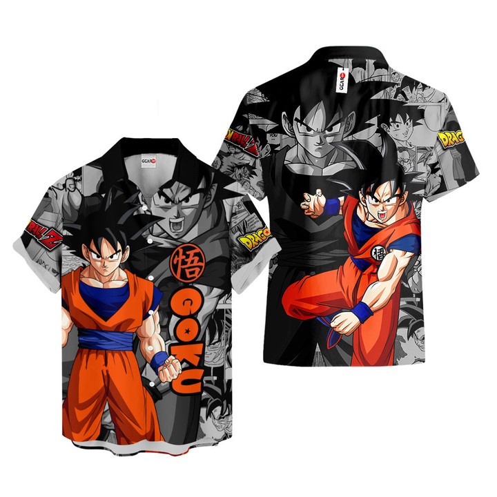 Vegito Hawaiian Shirts Custom Manga Anime Clothes NTT1503-1-gear otaku