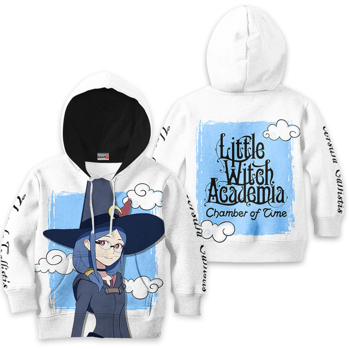 Ursula Callistis Kids Hoodie Little Witch Academia Anime Clothes PT2702 Gear Otaku
