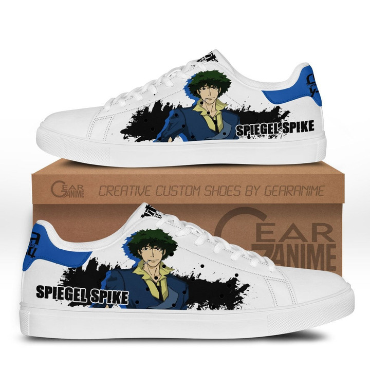 Spike Spiegel Skate Sneakers Custom Cowboy Bebop Anime Shoes - 1 - GearOtaku