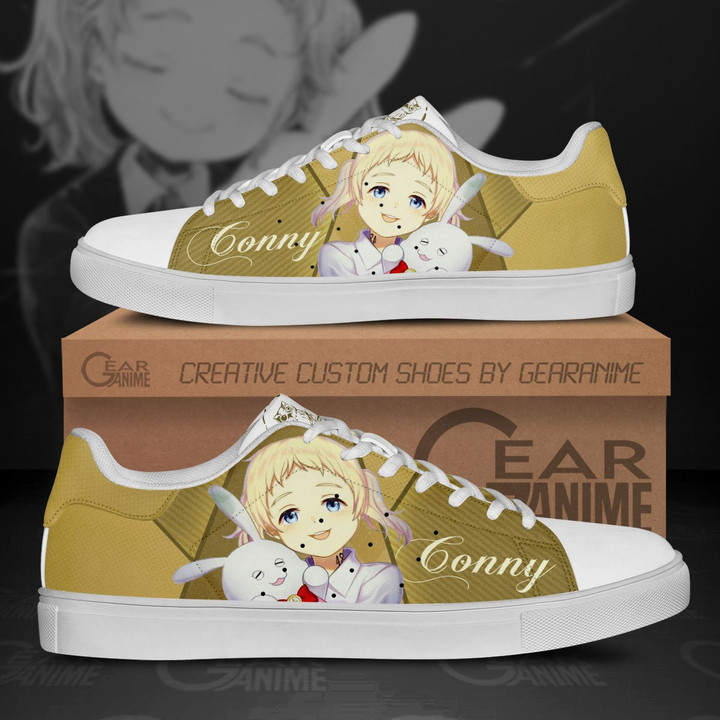 Promised Neverland Conny Skate Shoes Custom Anime - 1 - GearOtaku