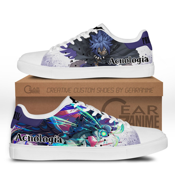 Fairy Tail Acnologia Skate Sneakers Custom Anime Shoes - 1 - GearOtaku
