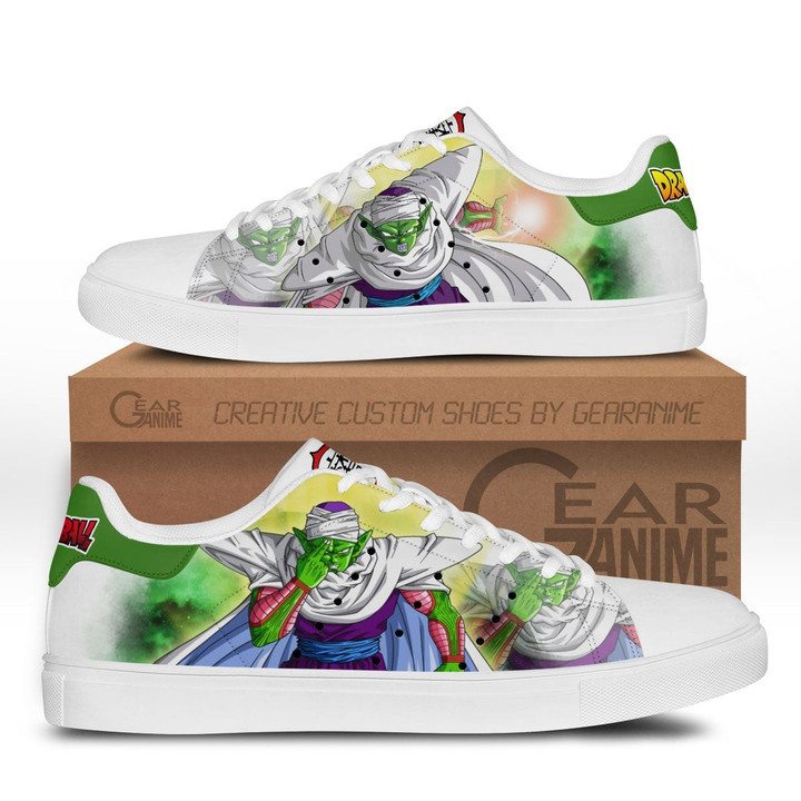 Dragon Ball Piccolo Skate Sneakers Custom Anime Shoes - 1 - GearOtaku