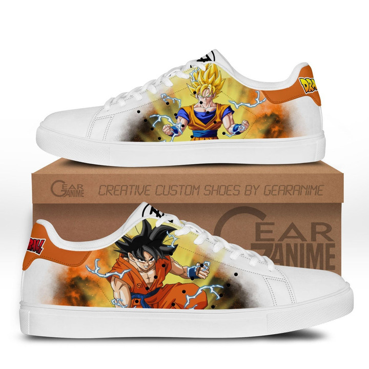 Dragon Ball Goku Skate Sneakers Custom Anime Shoes - 1 - GearOtaku
