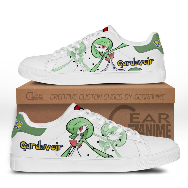Pokemon Gardevoir Skate Sneakers Custom Anime Shoes - 1 - GearOtaku