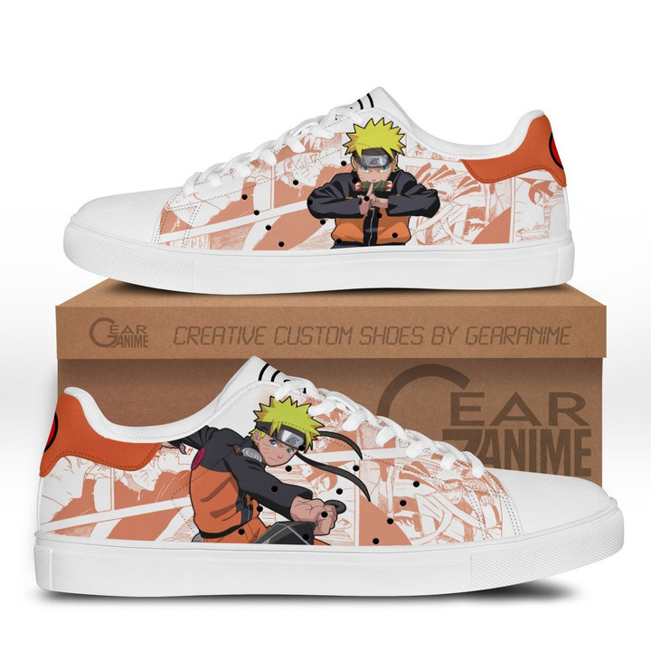 NRT Uzumaki Skate Sneakers Custom Anime Shoes - 1 - GearOtaku