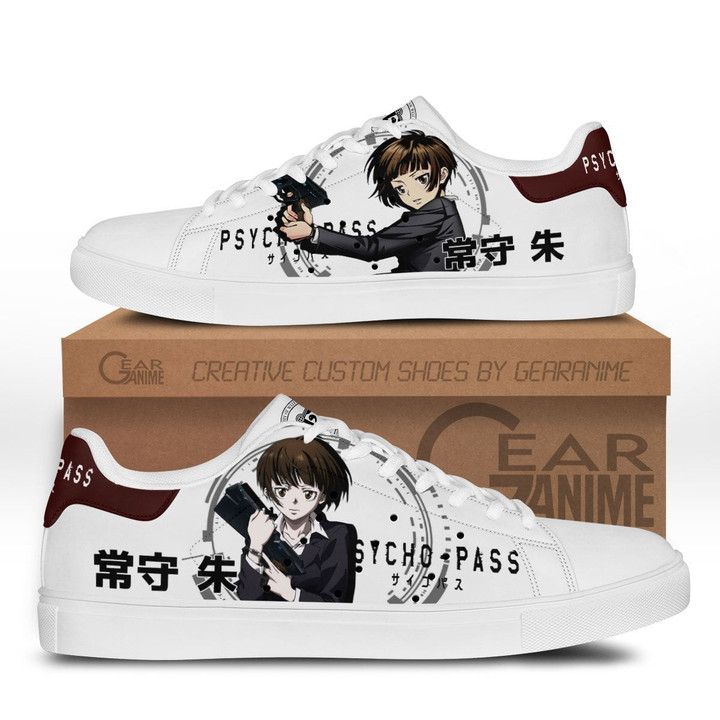 Psycho-Pass Akane Tsunemori Skate Sneakers Custom Anime Shoes - 1 - GearOtaku