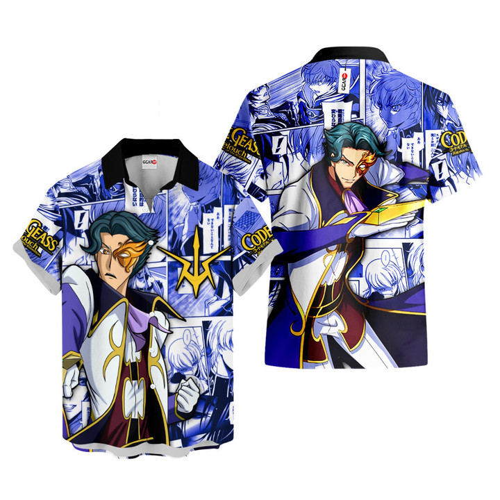 Code Geass C.C. Hawaiian Shirts Custom Anime Clothes NTT2403-1-gear otaku