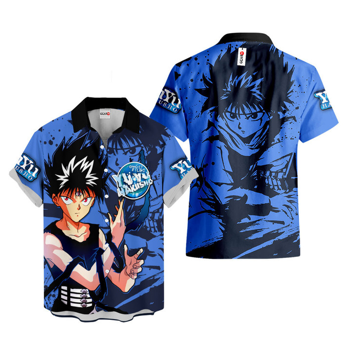 Yu Yu Hakusho Yusuke Urameshi Hawaiian Shirts Custom Anime Clothes NTT2403-1-gear otaku