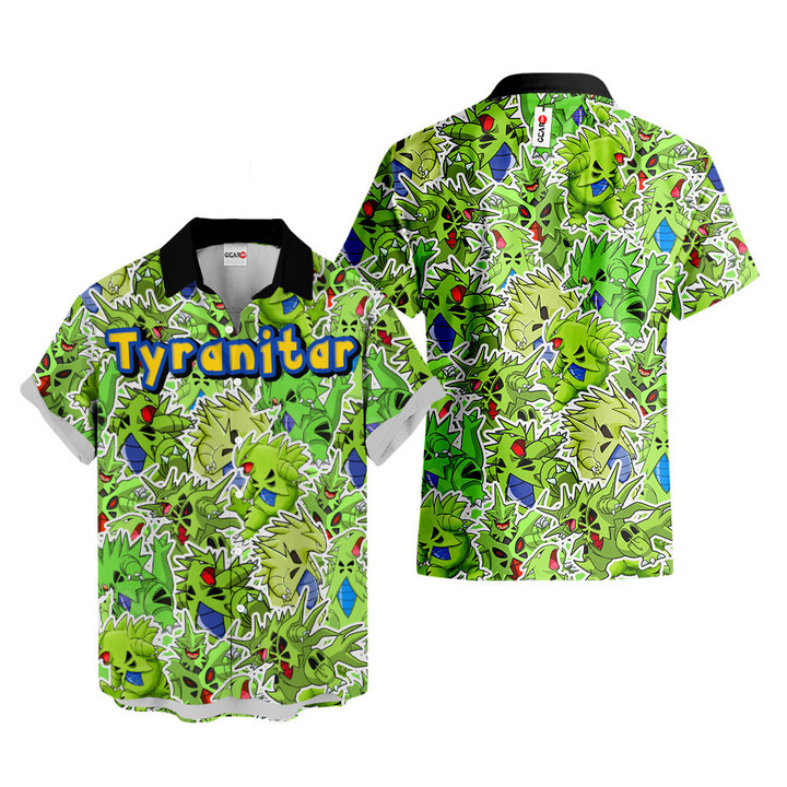Tyranitar Hawaiian Shirts Custom Anime Clothes NTT2403-1-gear otaku
