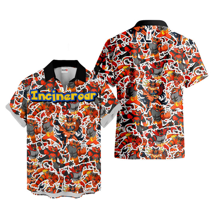 Tyranitar Hawaiian Shirts Custom Anime Clothes NTT2403-1-gear otaku