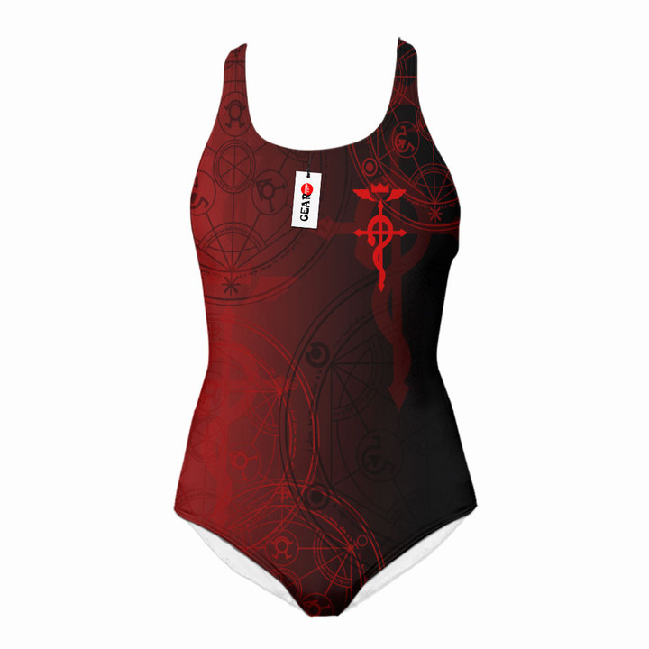 The Ouroboros Symbol Swimsuit Custom Anime Swimwear VA2504-1-gear otaku