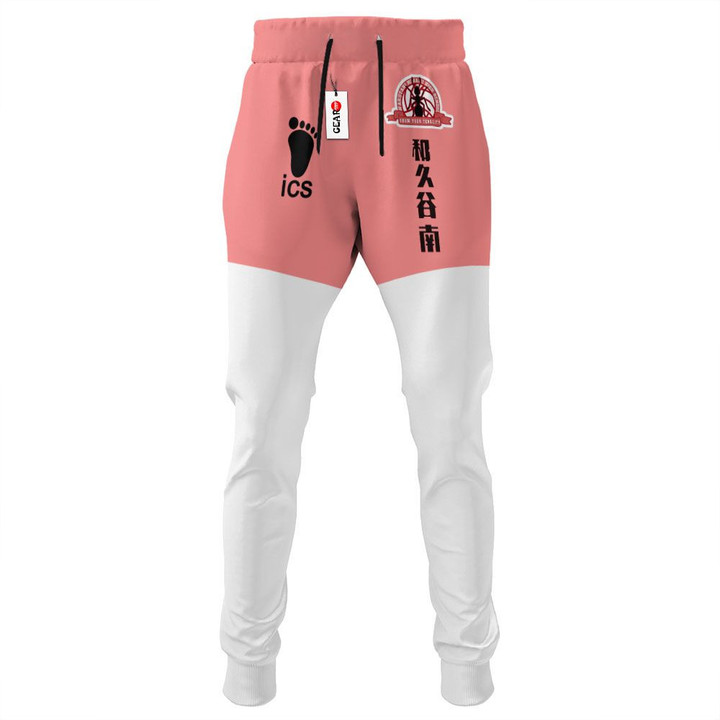 Wakutani Minami Uniform Jogger Pants Custom Sweatpants