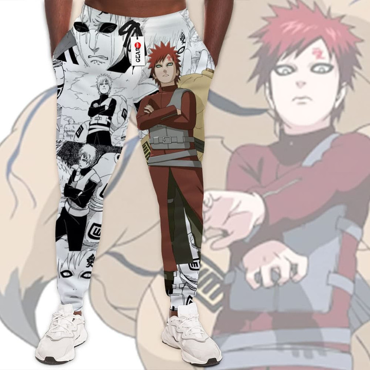 Gaara Custom Jogger Pants Manga Style