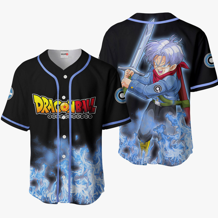 Trunks Jersey Shirt Custom Dragon Ball Anime Merch Clothes-1-gear otaku