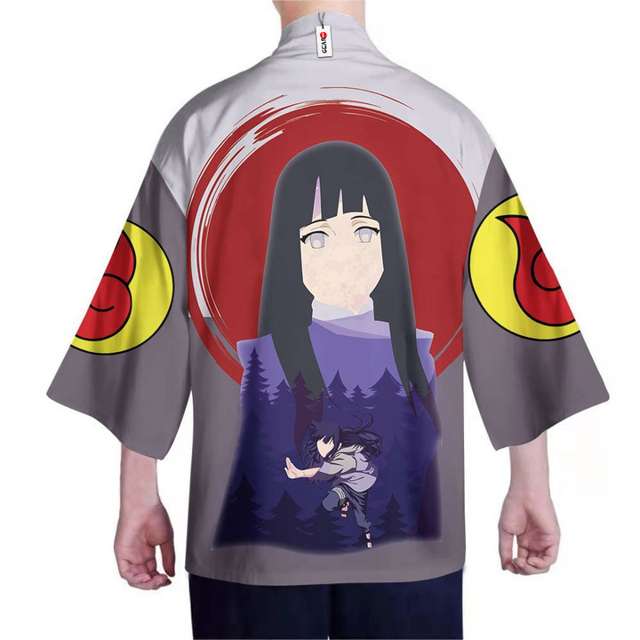 Hinata Hyuga Kimono Custom Anime Naruto Merch Clothes - Gear Otaku