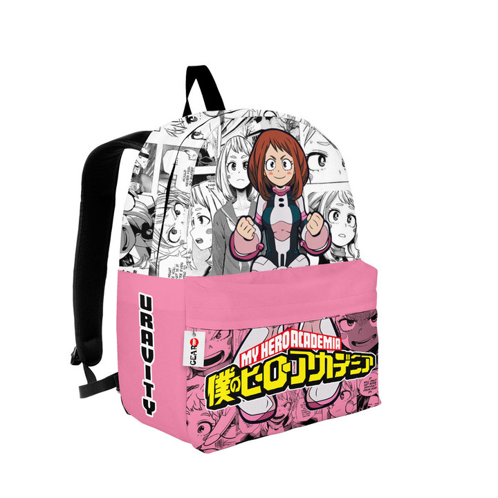 Ochako Uraraka Backpack Custom Bag Manga Style