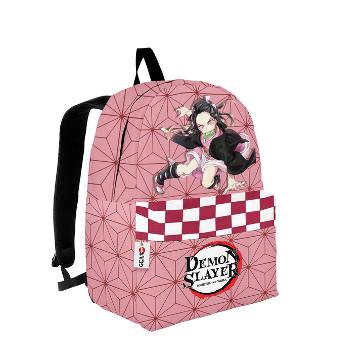 Nezuko Backpack Custom Pattern Bag