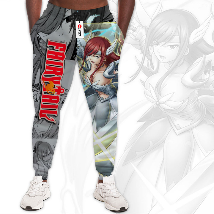 Fairy Tail Erza Scarlet Custom Anime Sweatpants HA0711 Gear Otaku