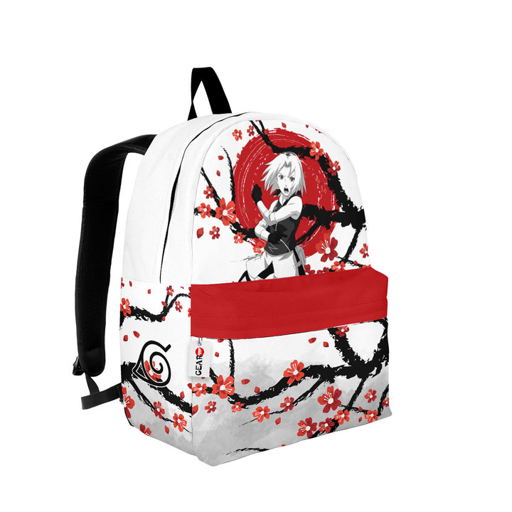 Sakura Haruno Backpack Custom Bag Japan Style