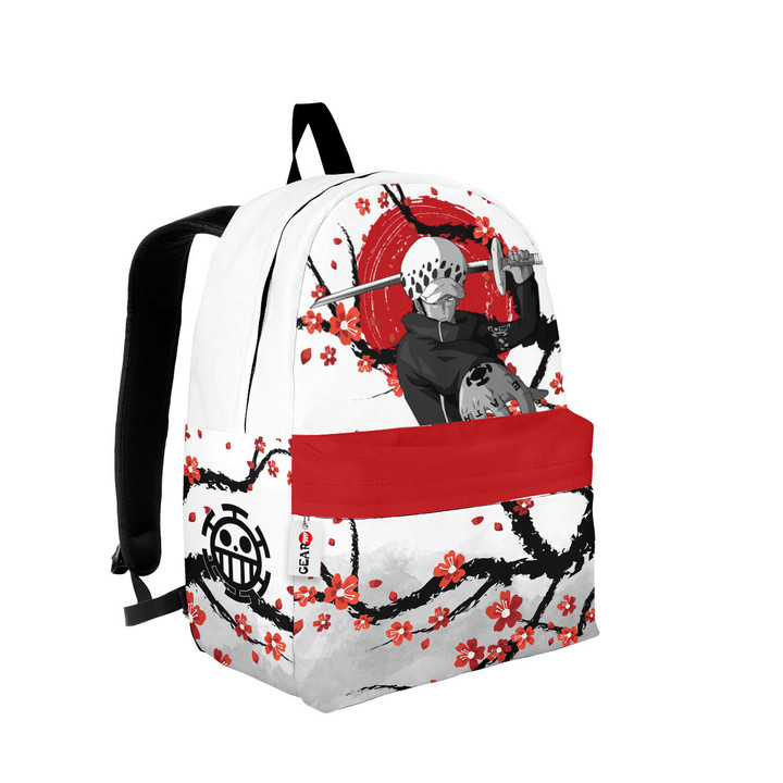 Trafalgar Law Backpack Custom Bag Japan Style