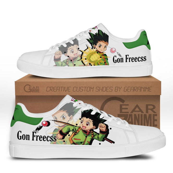 Hunter X Hunter Gon Freecss Skate Sneakers Custom Anime Shoes - 1 - GearOtaku
