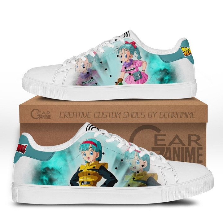 Dragon Ball Bulma Skate Sneakers Custom Anime Shoes - 1 - GearOtaku