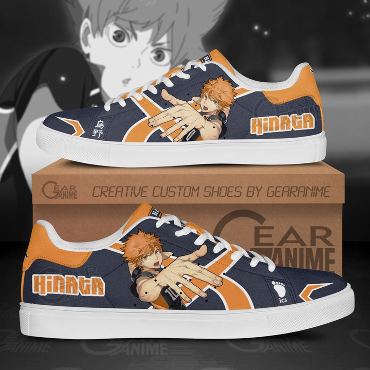 Shoyo Hinata Skate Shoes Custom Haikyuu Anime Shoes - 1 - GearOtaku