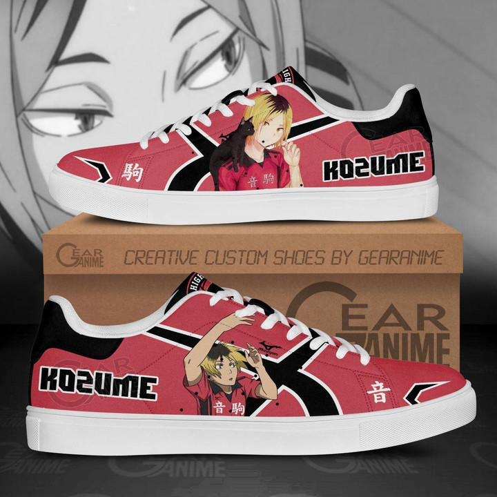 Kenma Kozume Skate Shoes Custom Haikyuu Anime Shoes - 1 - GearOtaku