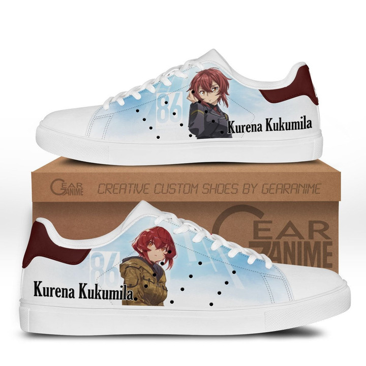 86 Eighty Six Kurena Kukumila Skate Sneakers Custom Anime Shoes - 1 - GearOtaku