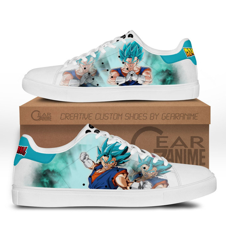 Dragon Ball Vegito Skate Sneakers Custom Anime Shoes - 1 - GearOtaku