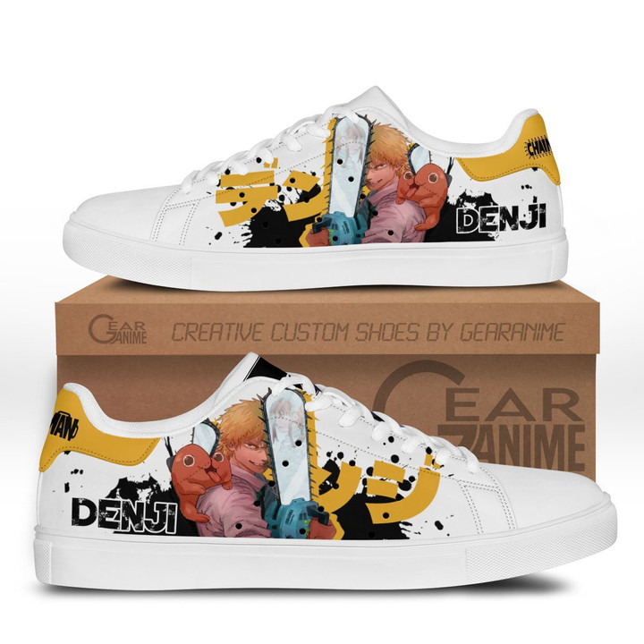 Denji Skate Sneakers Custom Chainsaw Man Anime Shoes - 1 - GearOtaku