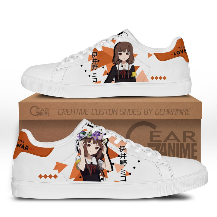 Kaguya-sama Love Is War Miko Iino Skate Sneakers Custom Anime Shoes - 1 - GearOtaku