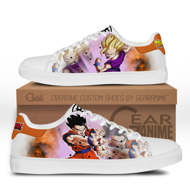 Dragon Ball Gohan Skate Sneakers Custom Anime Shoes - 1 - GearOtaku