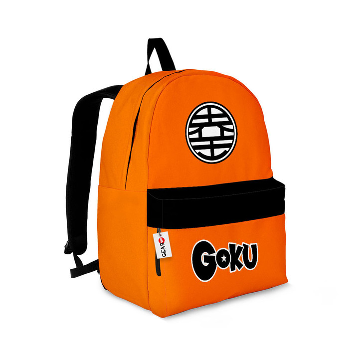 Goku King Kai Symbol Backpack Custom Anime Bag NTT0806 Gear Otaku