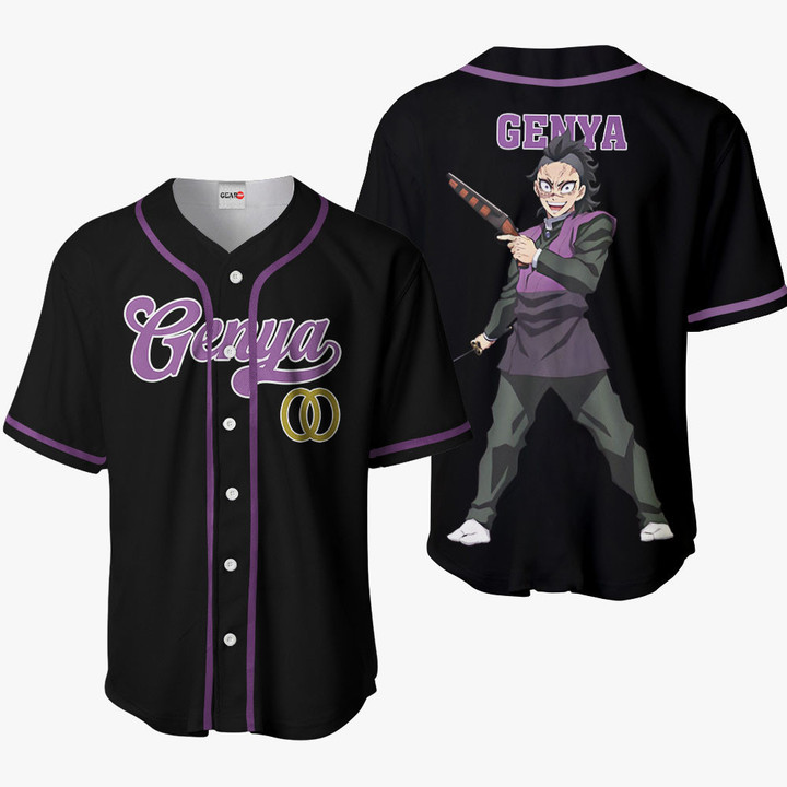Genya Jersey Shirt Custom Merch Clothes VA1605 Gear Otaku