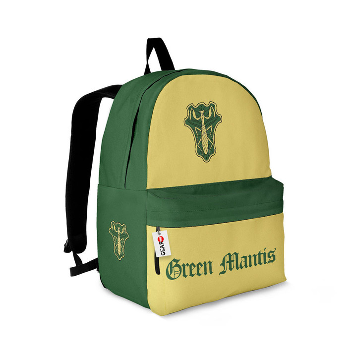 Green Mantis Backpack Personalized Bag NTT0806 Gear Otaku