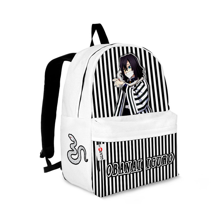 Obanai Iguro Backpack Personalized Bag Custom NTT2106 Gear Otaku