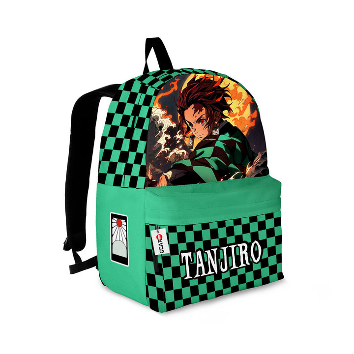 Tanjiro Backpack Personalized Custom Bag NTT11072 Gear Otaku