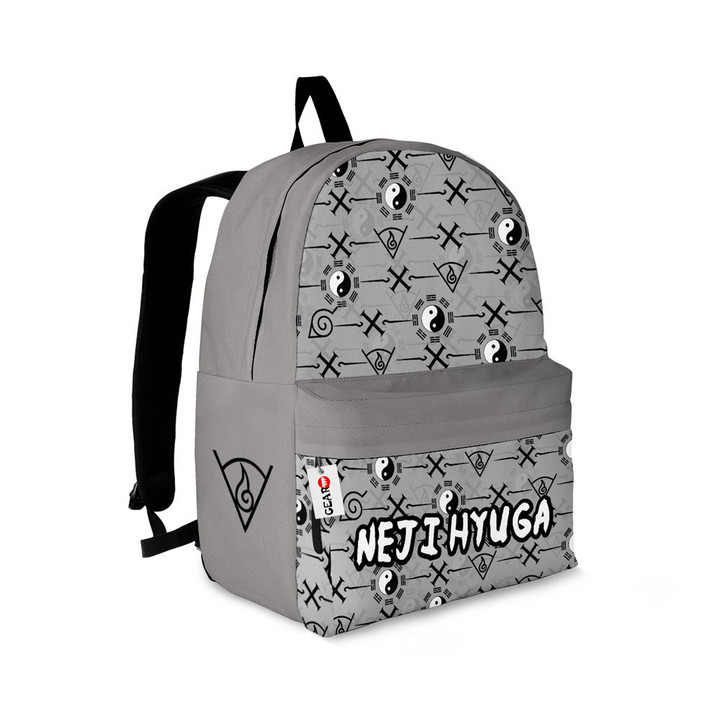 Neji Hyuga Backpack Personalized Bag Custom NTT1707 Gear Otaku