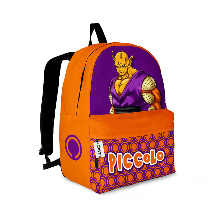 Orange Piccolo Backpack Personalized Bag Custom NTT1707 Gear Otaku