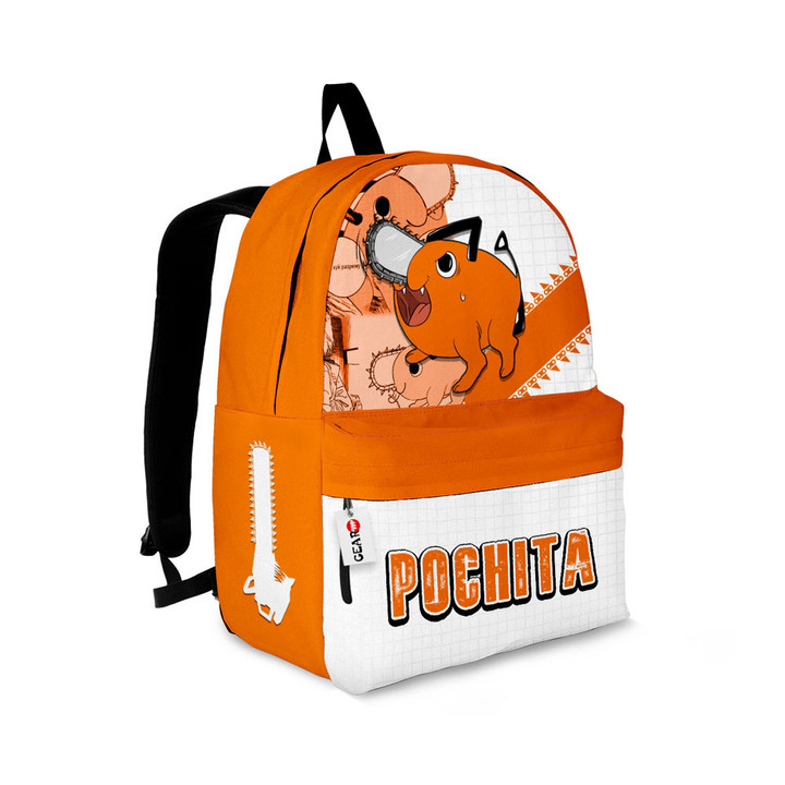 Pochita Backpack Personalized Bag Custom NTT1707 Gear Otaku