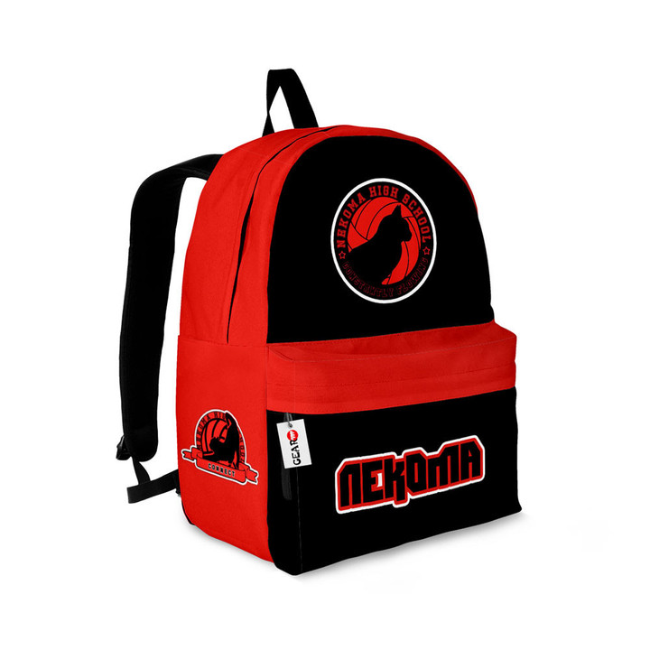 Nekoma Backpack Personalized Bag Custom NTT1707 Gear Otaku