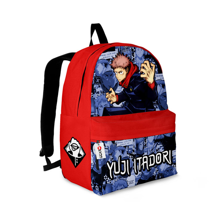 Yuji Itadori Backpack Personalized Manga Bag Custom NTT1707 Gear Otaku