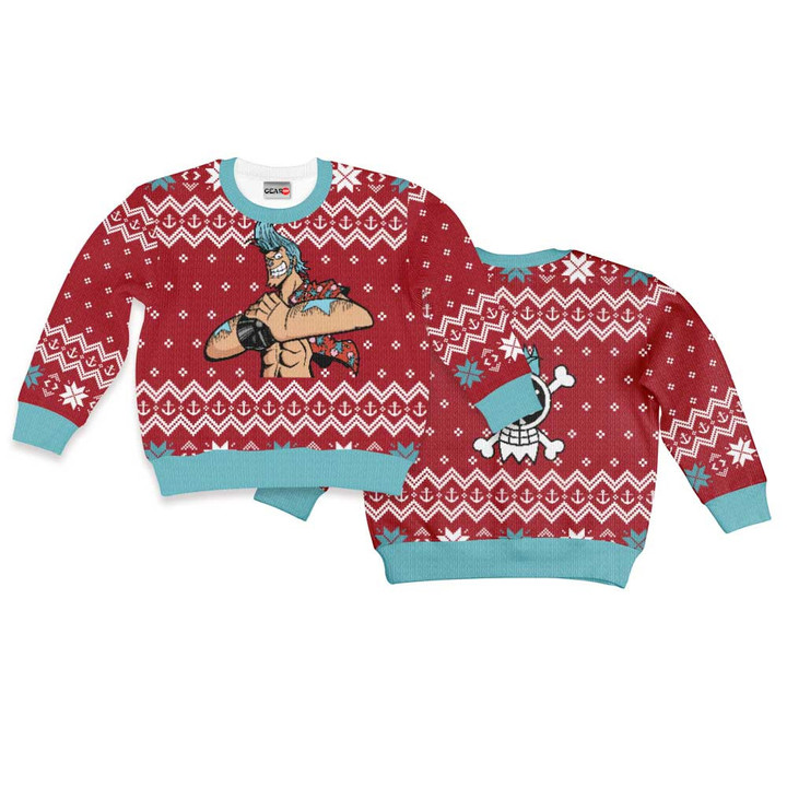 Franky Kids Ugly Sweater Christmas Hoodie