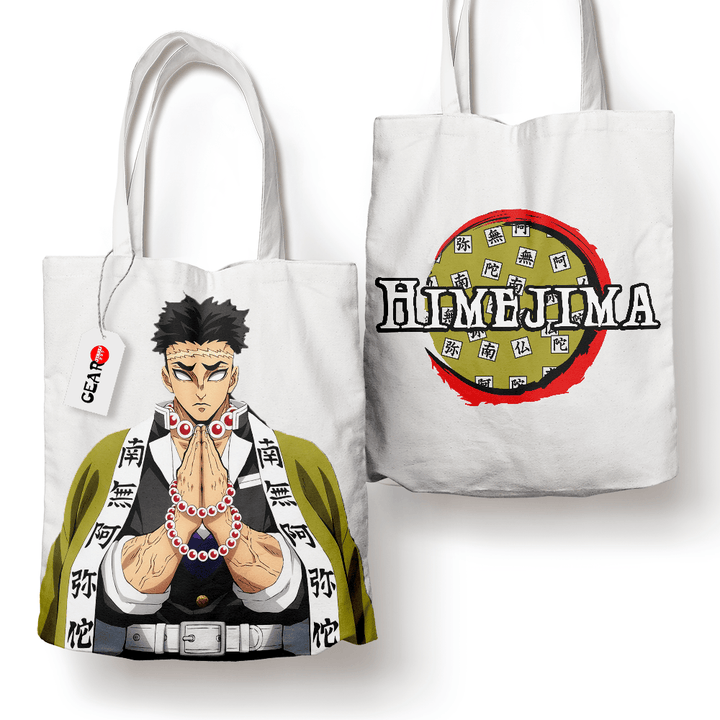 Gyomei Himejima Tote Bag Anime Personalized Canvas Bags