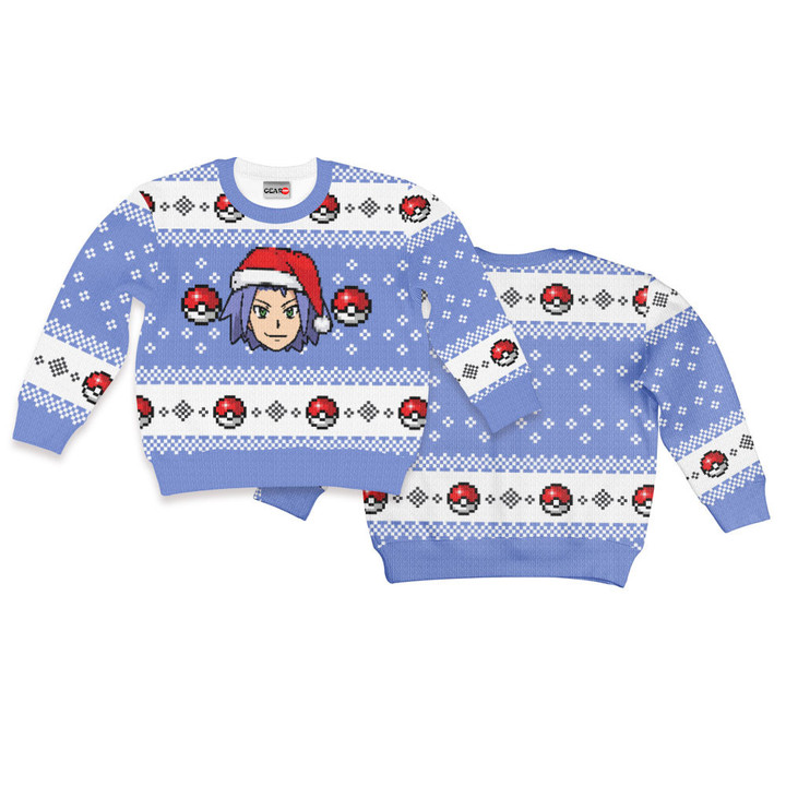 James Kojiro Kids Ugly Sweater Christmas Kids Hoodie VA0108 Gear Otaku