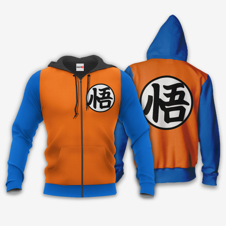 Goku Kanji Hoodie Shirts Custom Clothes HA0408 Gear Otaku