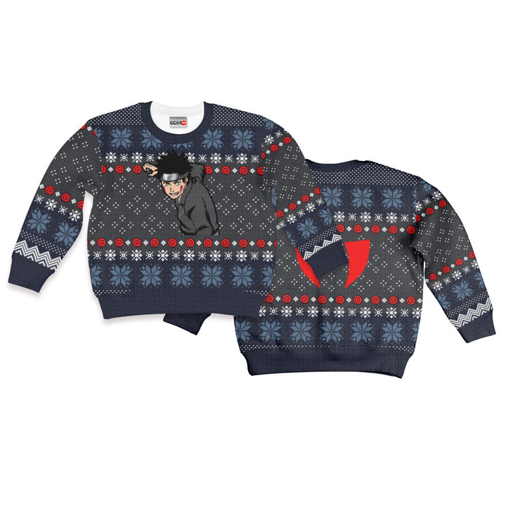 Kiba Inuzuka Kids Ugly Sweater Christmas Hoodie Gear Otaku